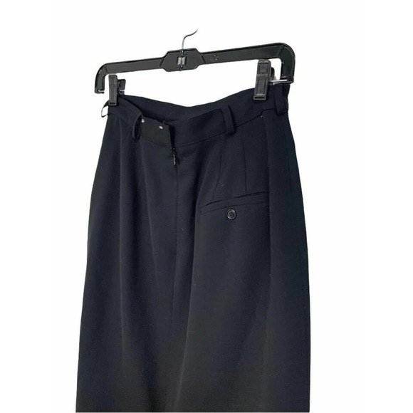 Austin Reed‎ Vintage Wool Skirt Midi Black Size 6 - Picture 3 of 7